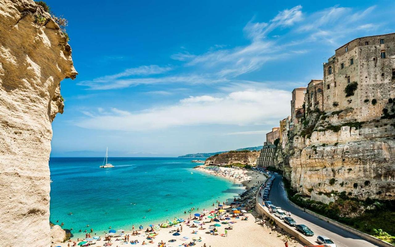 كابو فاتيكانو Ninfa Sul Mare Apartments 50 M E T R I Dal Mare Parcheggio Gratuito Custodito المظهر الخارجي الصورة
