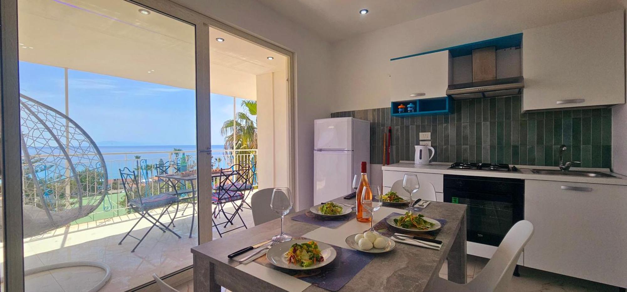 كابو فاتيكانو Ninfa Sul Mare Apartments 50 M E T R I Dal Mare Parcheggio Gratuito Custodito المظهر الخارجي الصورة